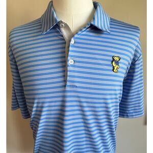 Grateful Dead Dancing Bear Adidas Golf Polo (XL)